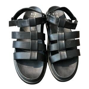 Mix No. 6 Black Sandals Size: 11